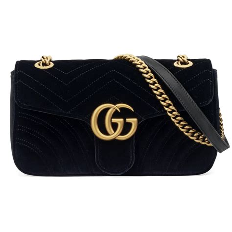 black velvet gucci bum bag|gucci velvet bag marmont.